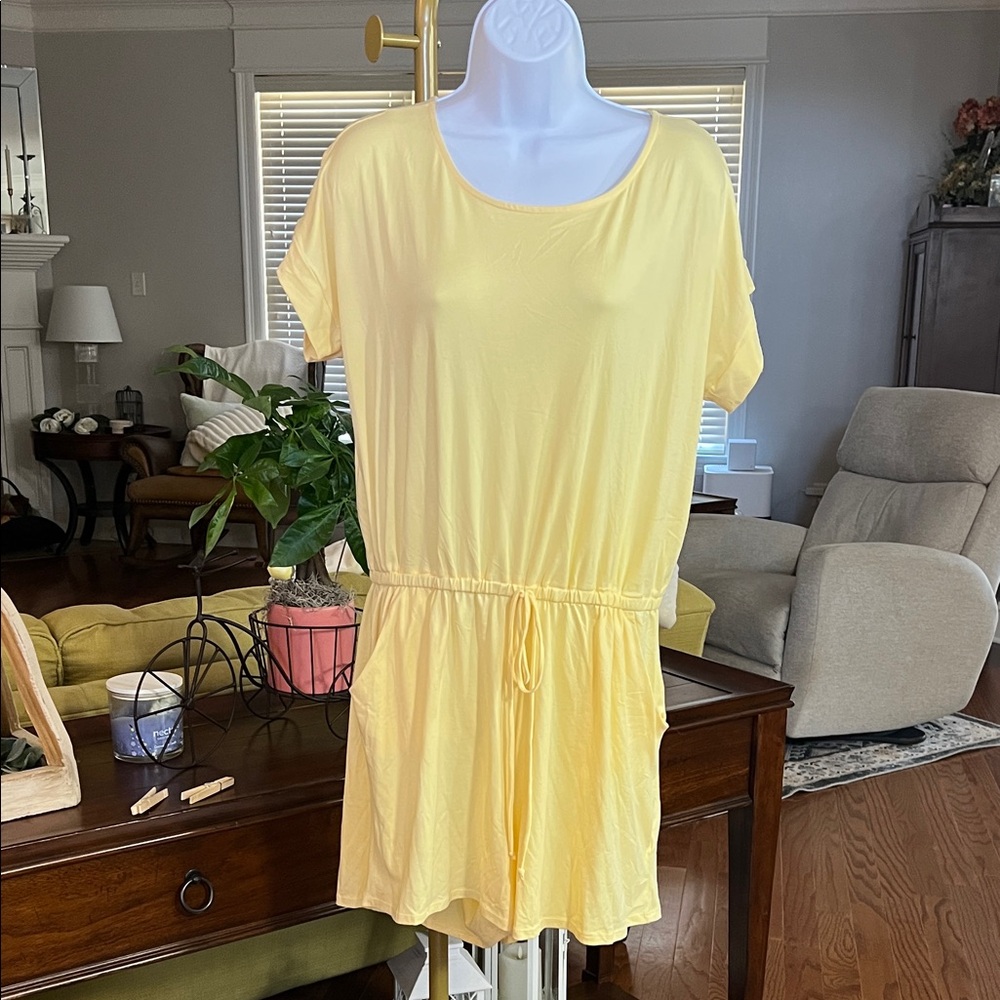 Sunny Yellow Women's Jumpsuit Buttery Soft!